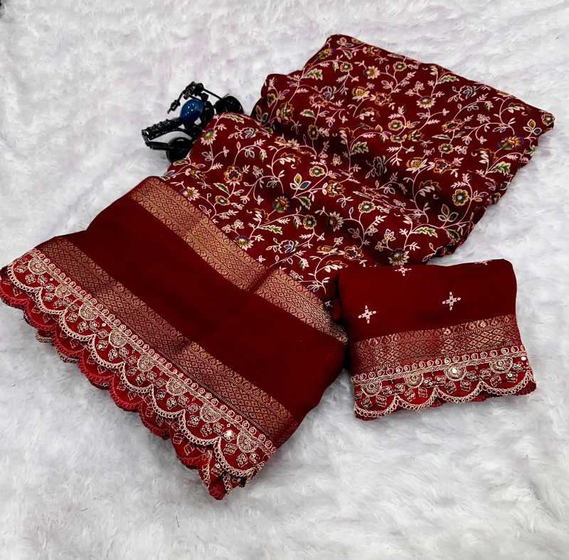 Cotton Printed Saree