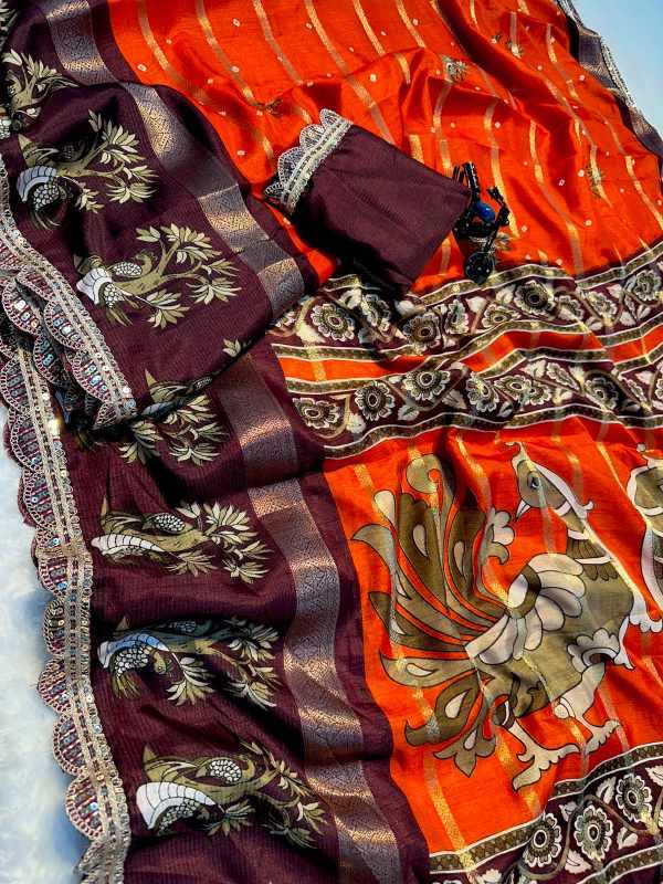 Cotton Printed Saree