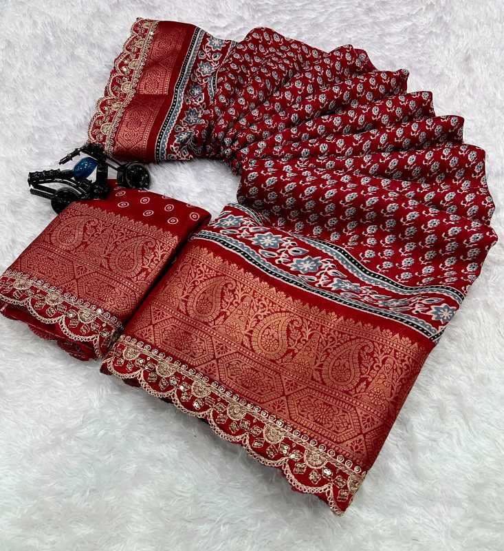 Cotton Printed Saree