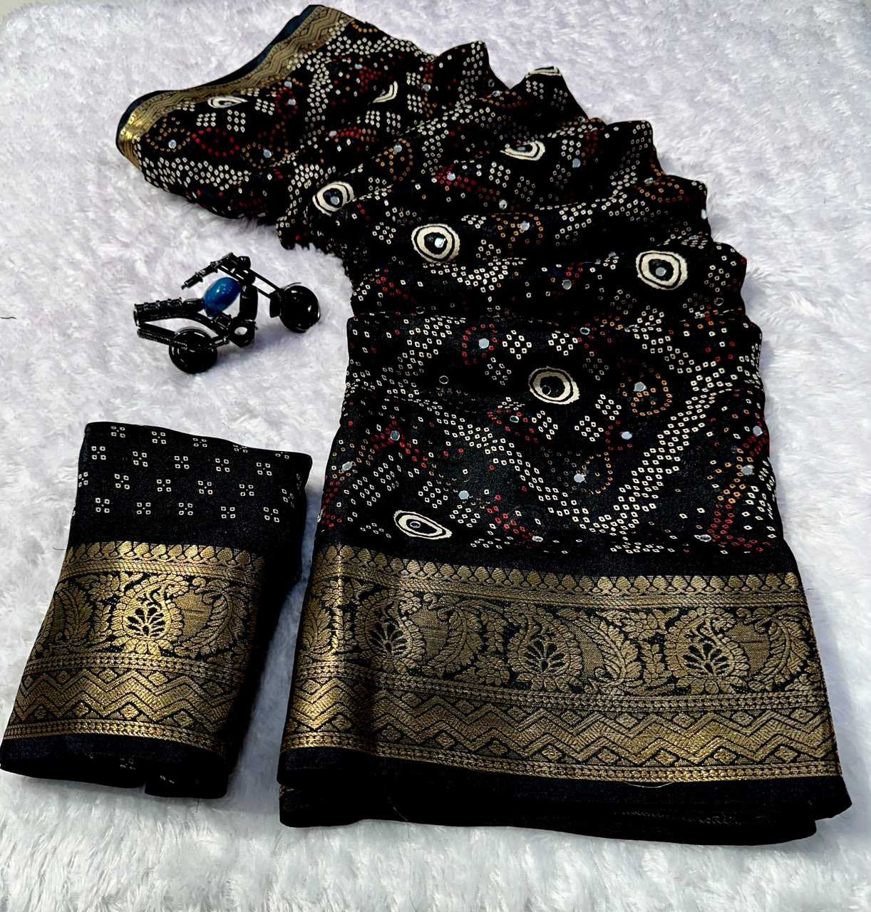 Jacquard Georgette Saree