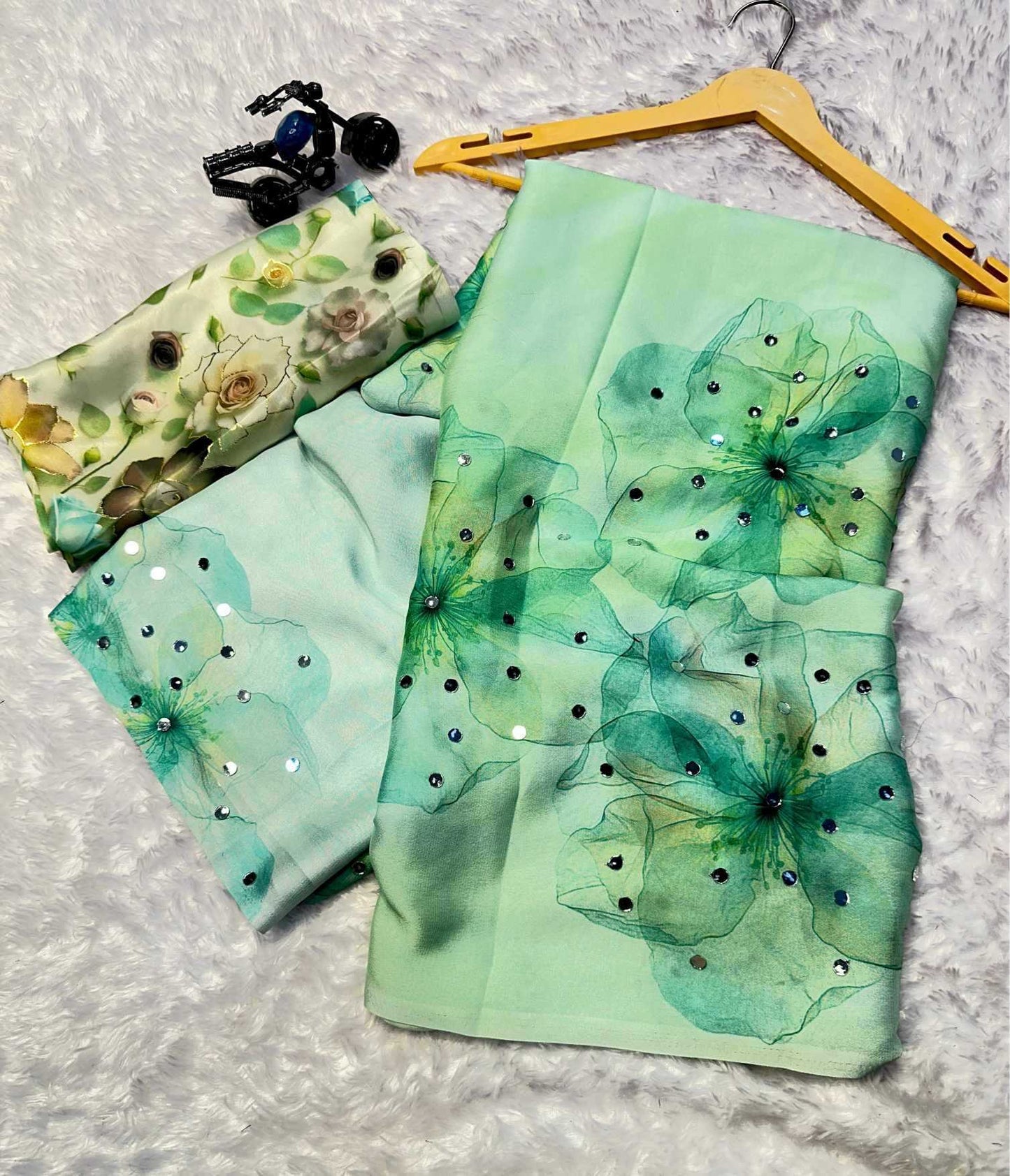 Crepe Designer Saree