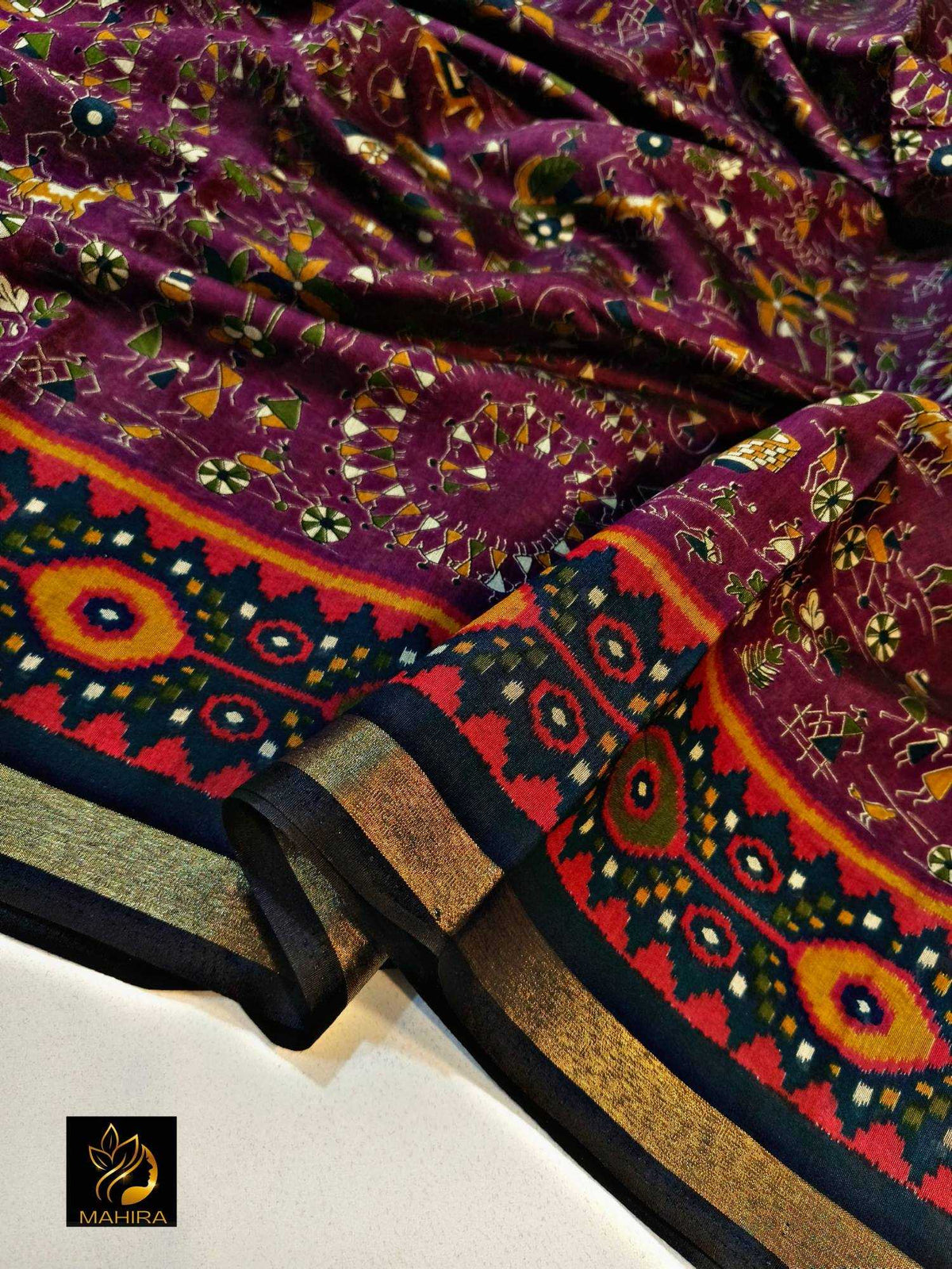 Amrita Cotton Printed Saree
