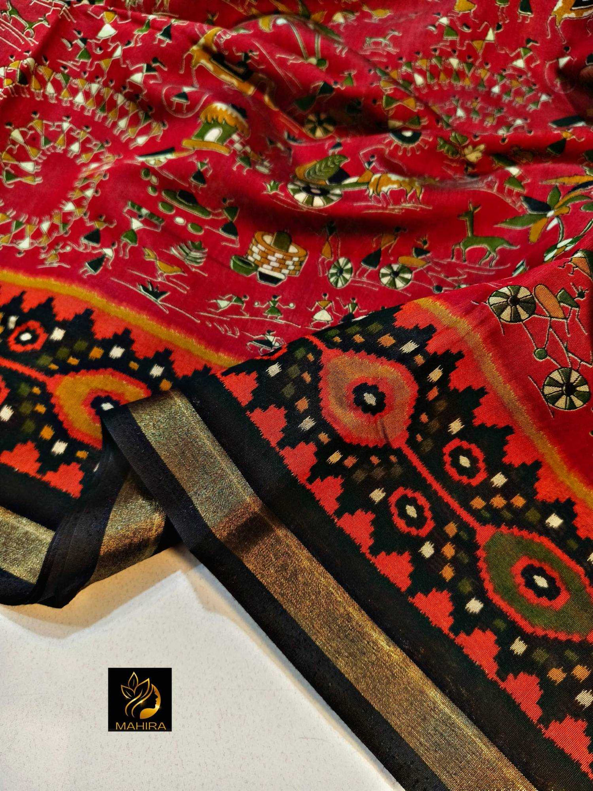 Amrita Cotton Printed Saree