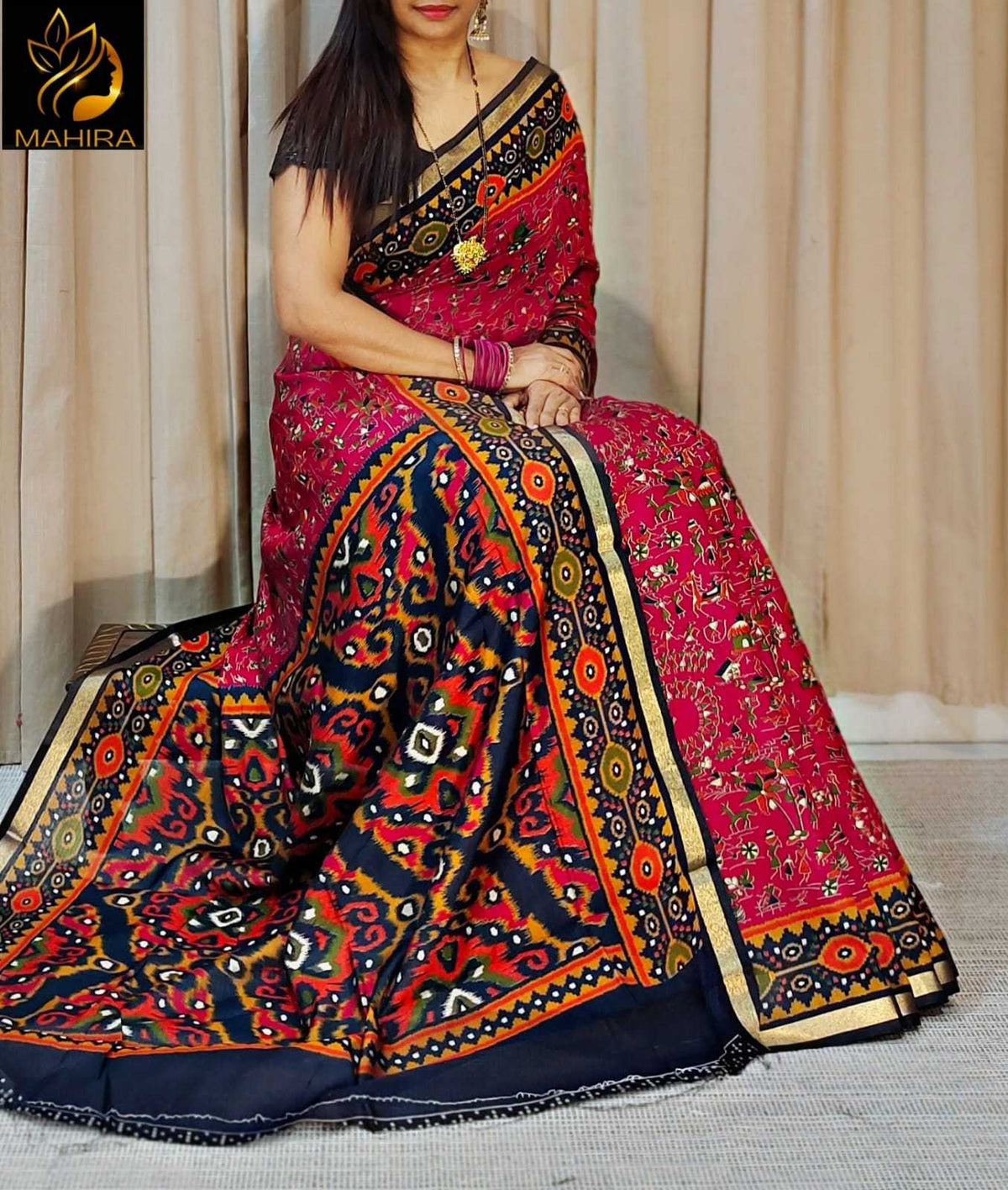 Amrita Cotton Printed Saree