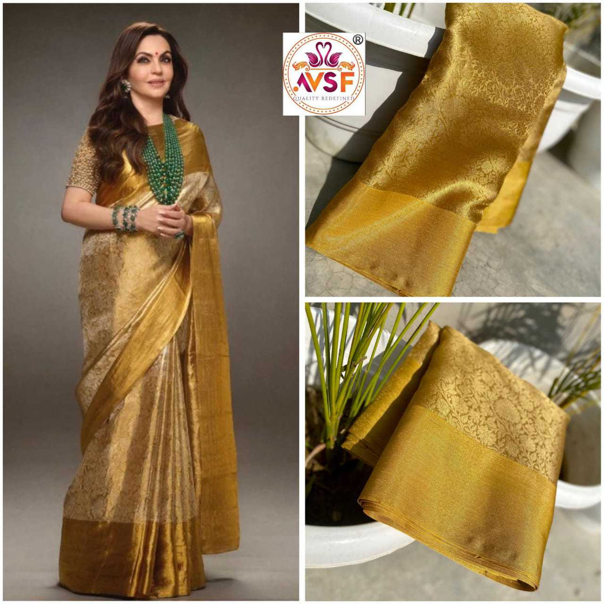 Tissue Silk Banarasi Saree