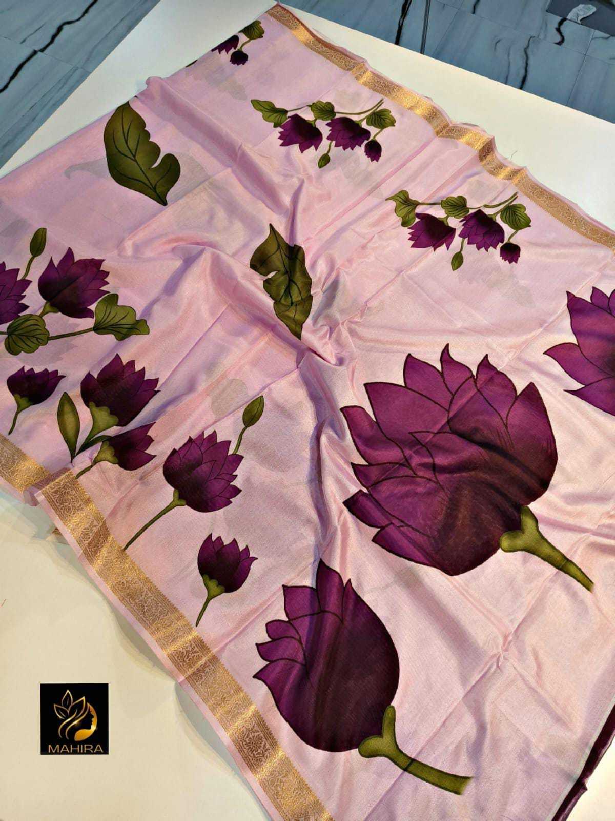 Jivisha Tussar Silk Fancy Saree