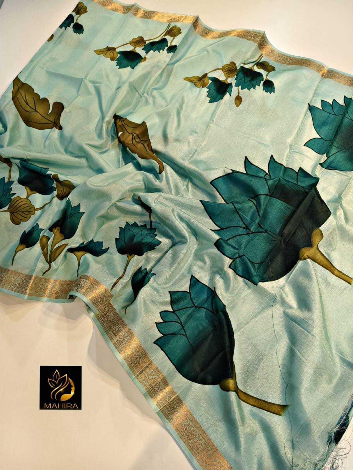 Jivisha Tussar Silk Fancy Saree