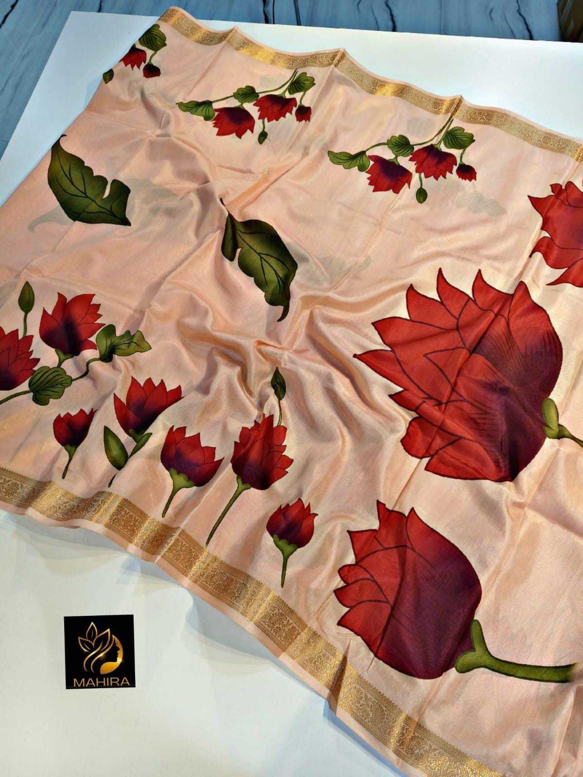 Jivisha Tussar Silk Fancy Saree