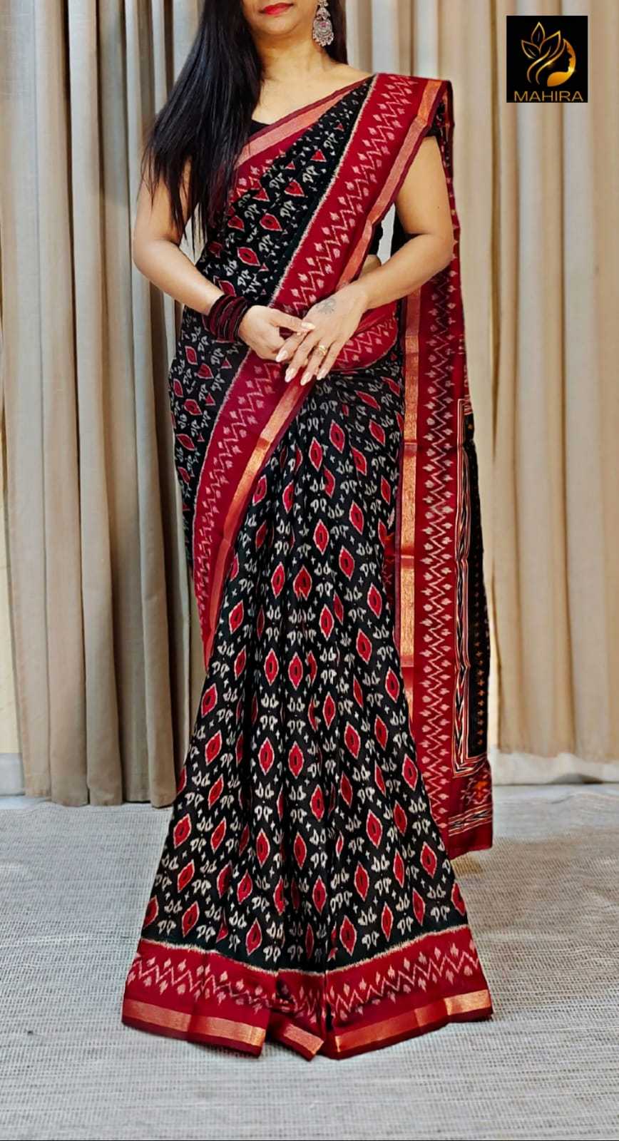 Krishnika Cotton Designer Saree