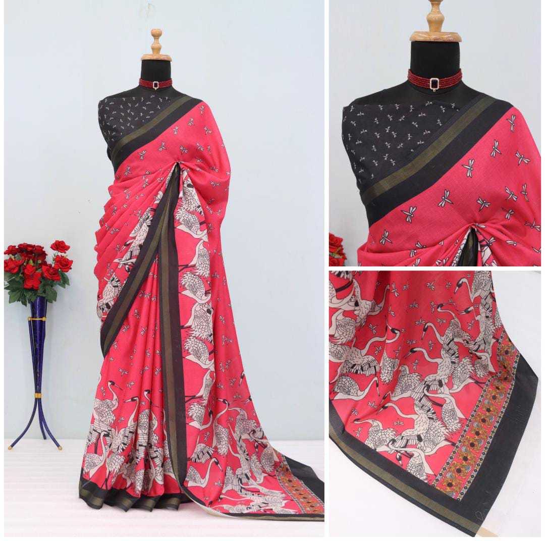 Madhvika Cotton Designer Saree