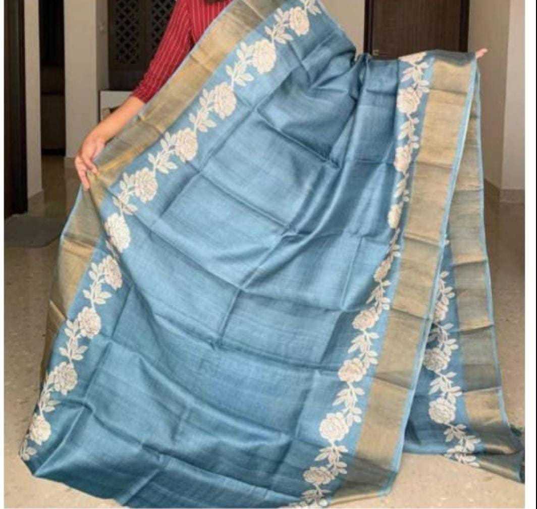 Tussar Silk Designer Saree