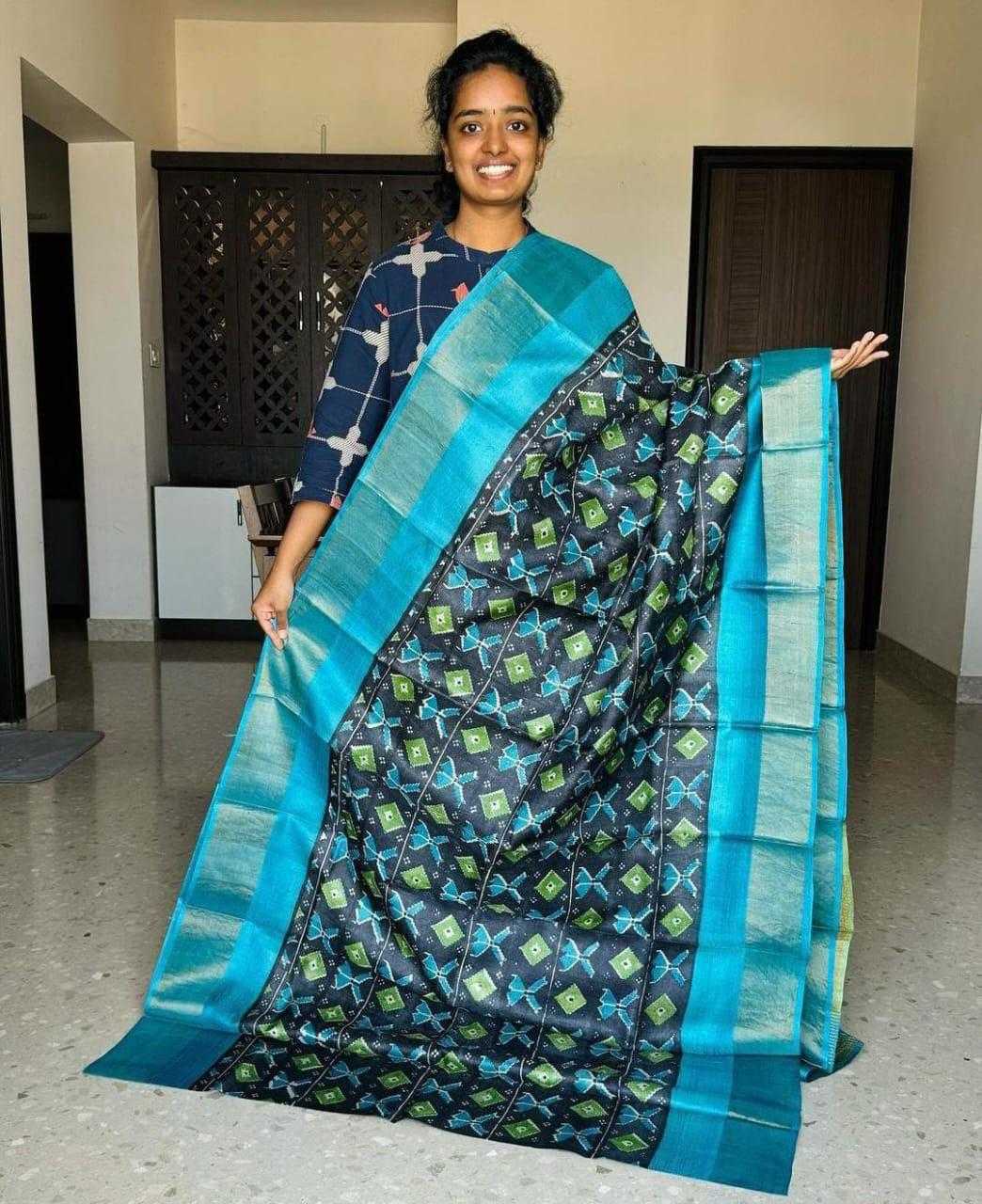 Tussar Silk Designer Saree