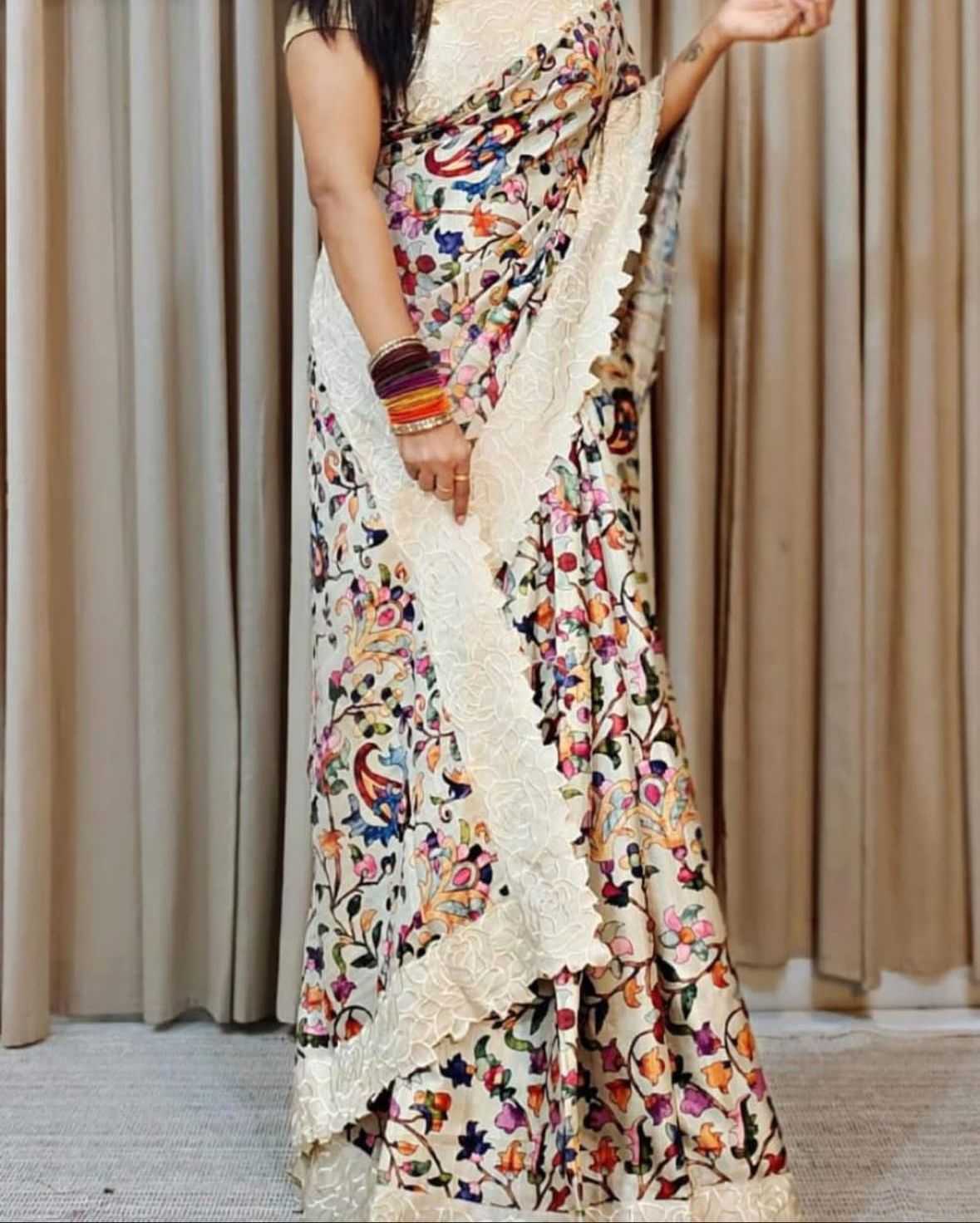 Tussar Silk Designer Saree