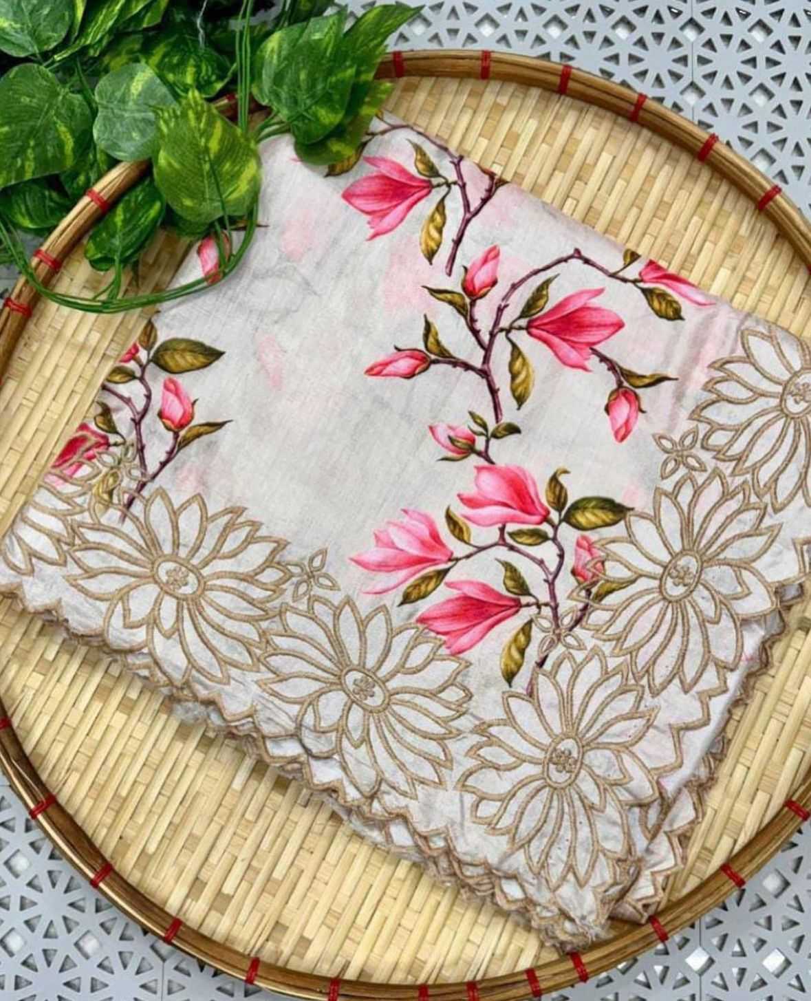 Tussar Silk Designer Saree