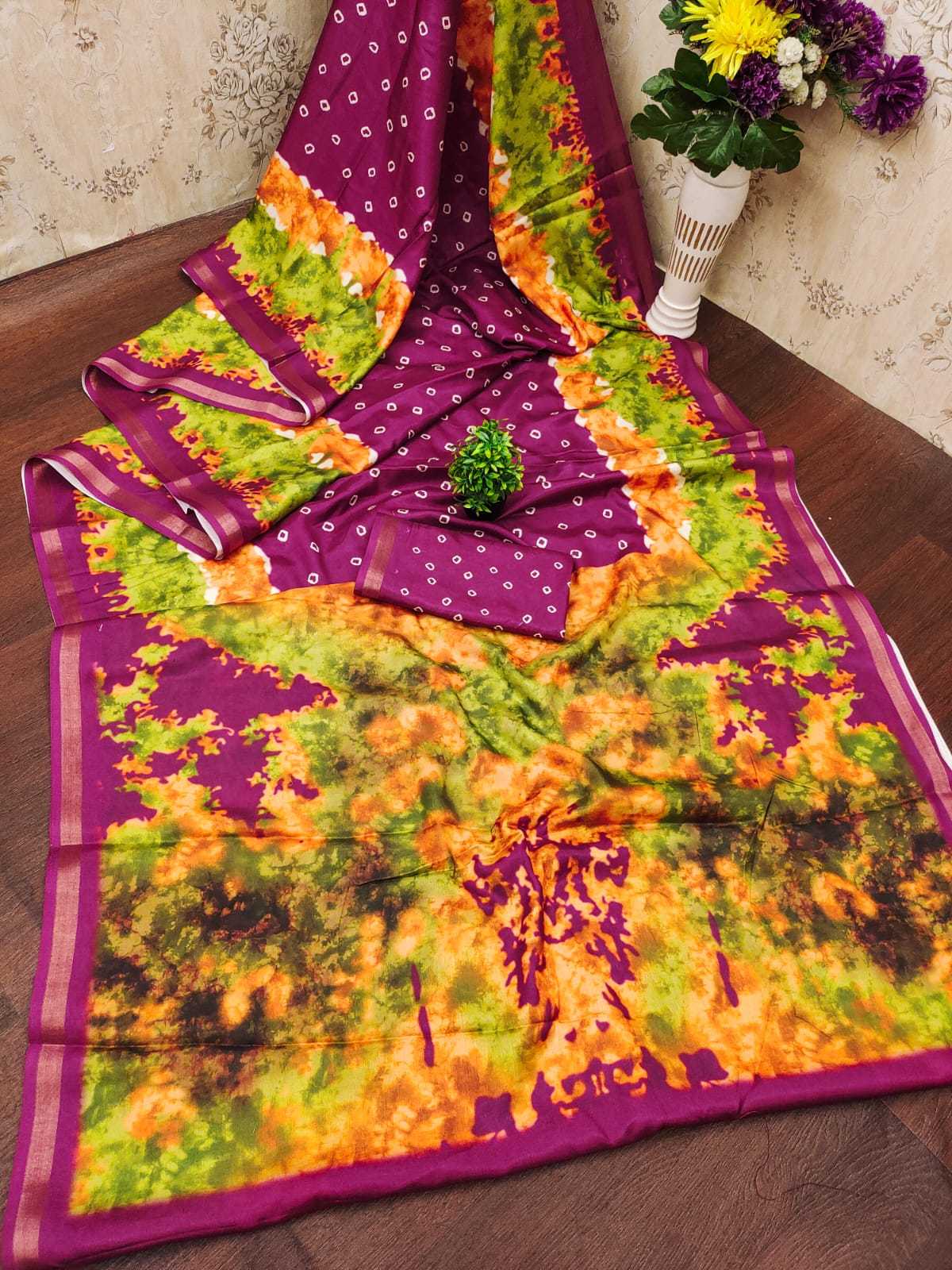 Cotton Fancy Saree