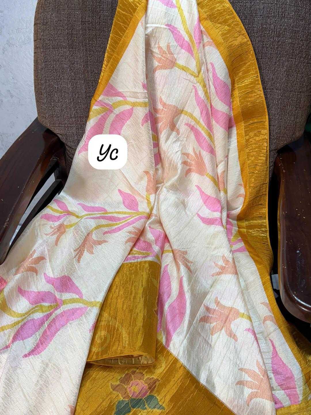 Crush Silk Designer Saree