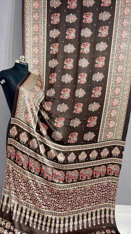 Gajji Silk Designer Saree
