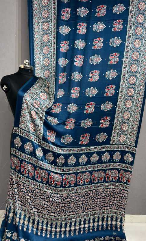 Gajji Silk Designer Saree
