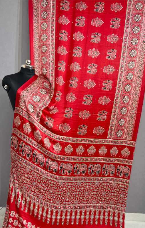Gajji Silk Designer Saree