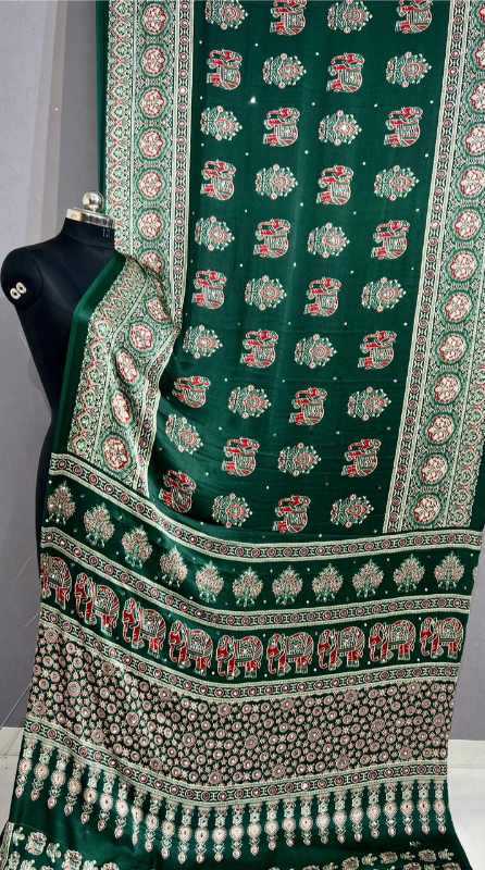 Gajji Silk Designer Saree