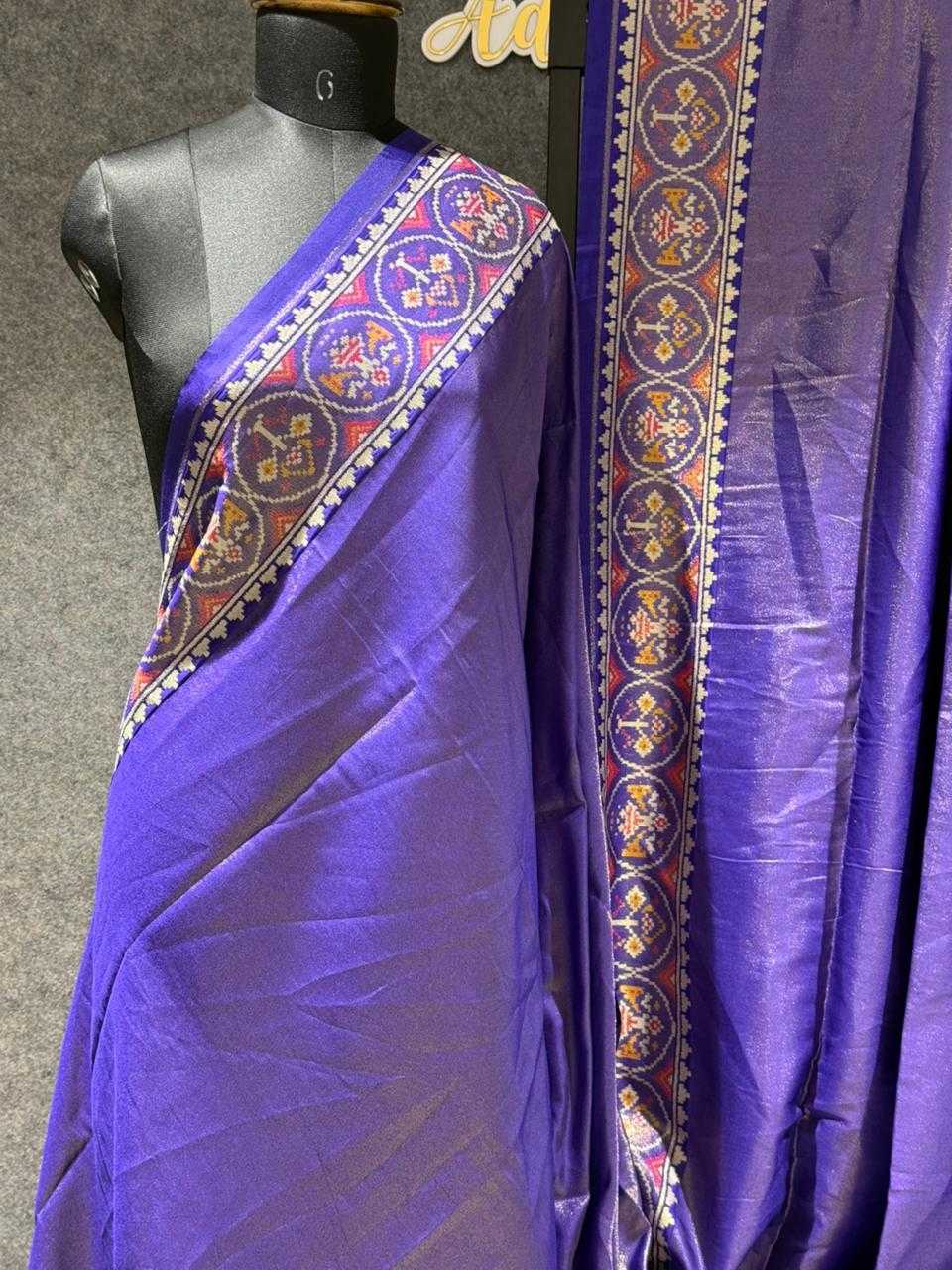 Georgette Banarasi Silk Saree