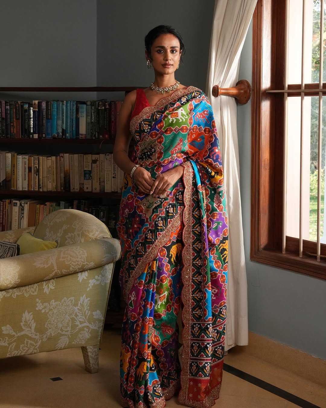 Soft Patola Silk Designer Saree