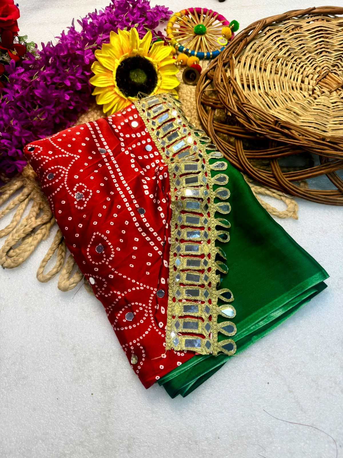 Gajji Silk Party Wear Saree