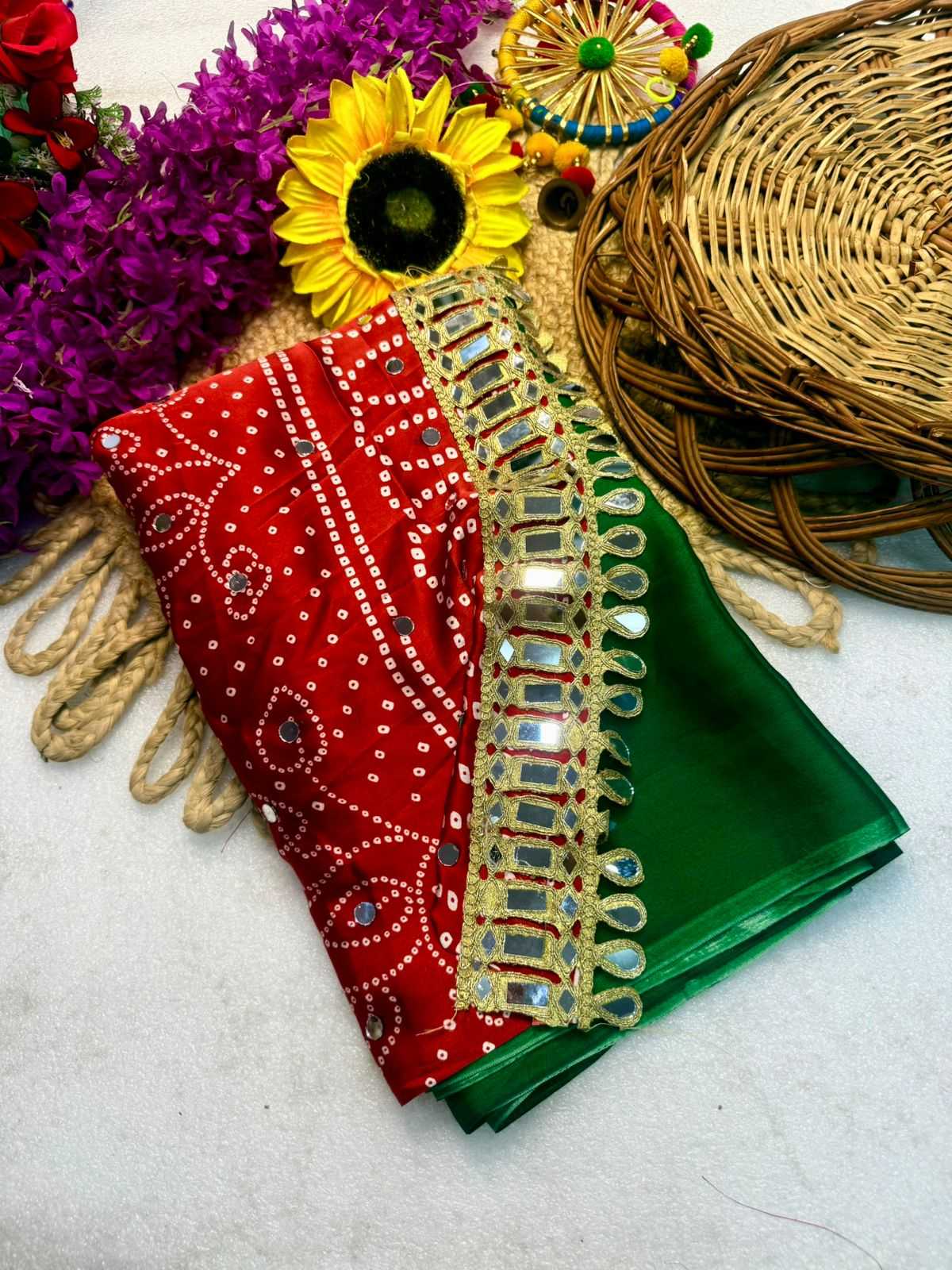 Gajji Silk Party Wear Saree