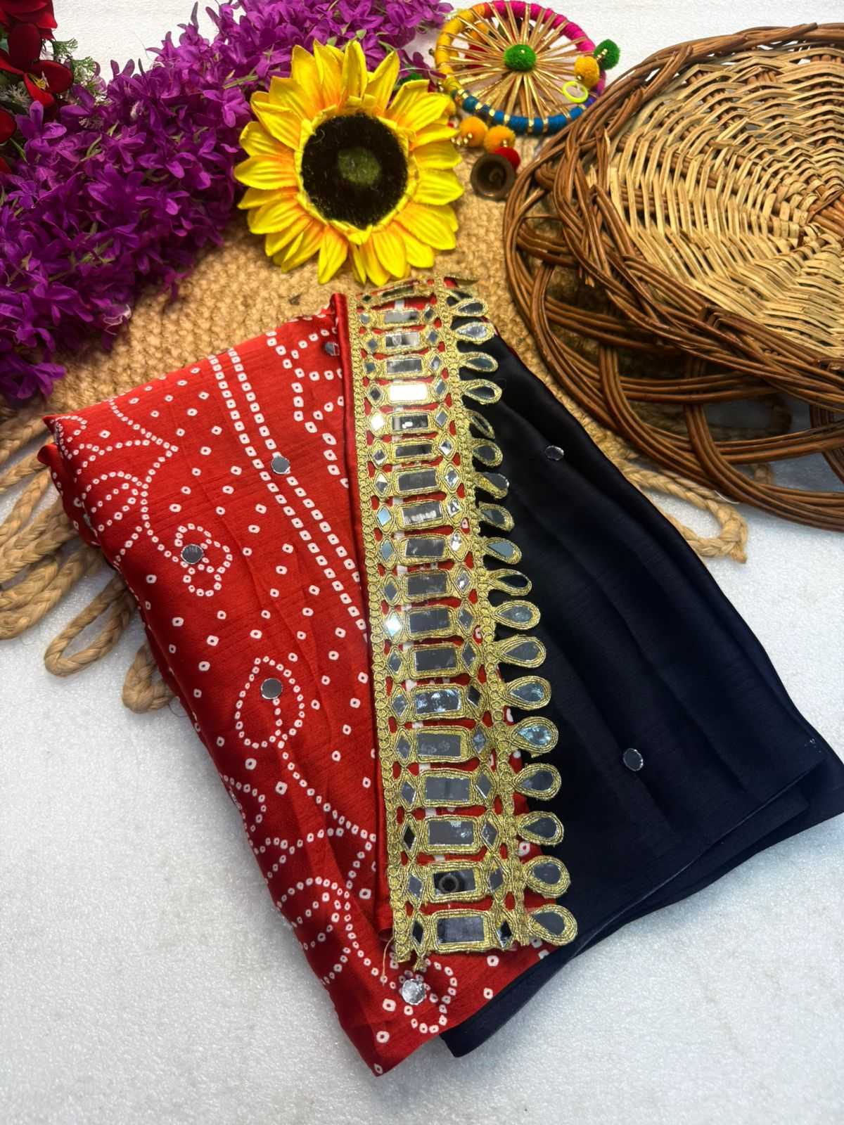 Gajji Silk Party Wear Saree
