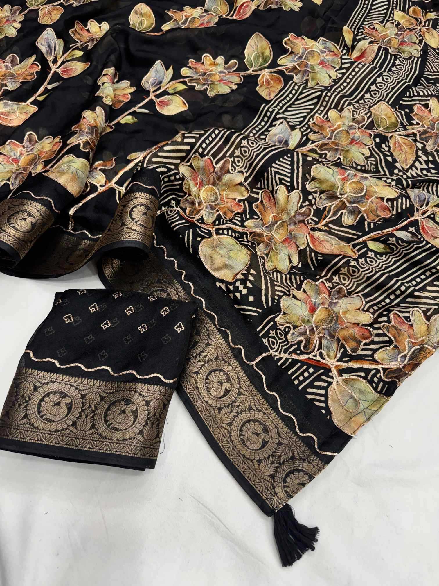 Blooming Designer Saree
