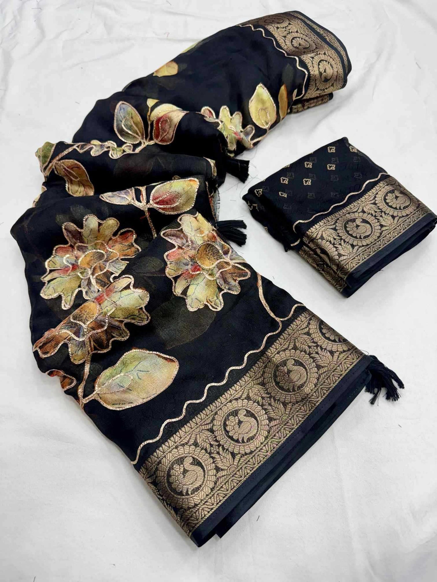 Blooming Designer Saree