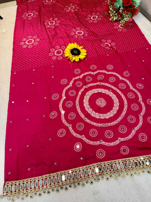 Gajji Silk Designer Saree