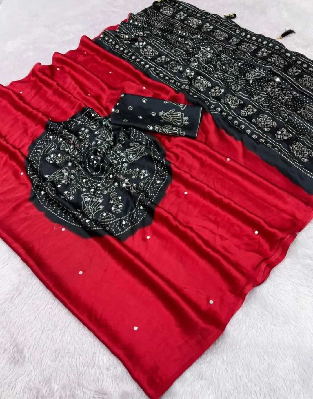 Ajrakh Saree