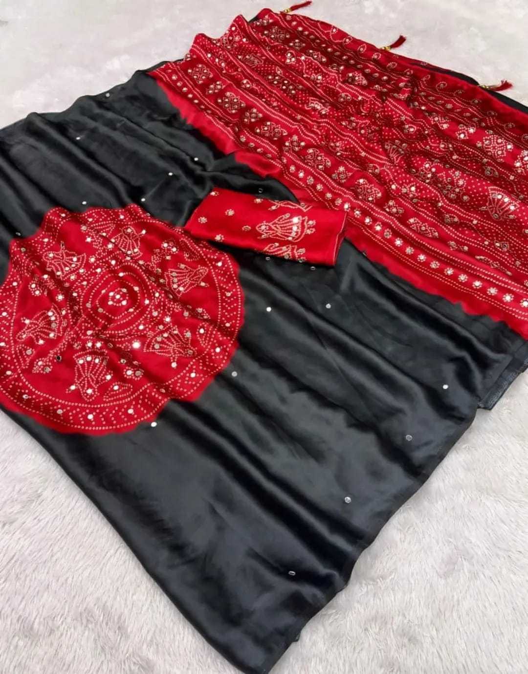 Ajrakh Saree