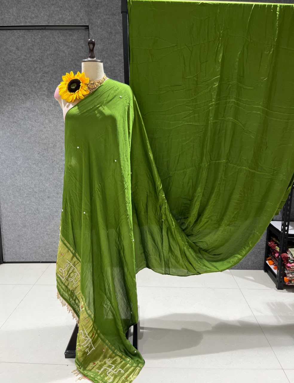 Amodita Gajji Silk Modal Saree