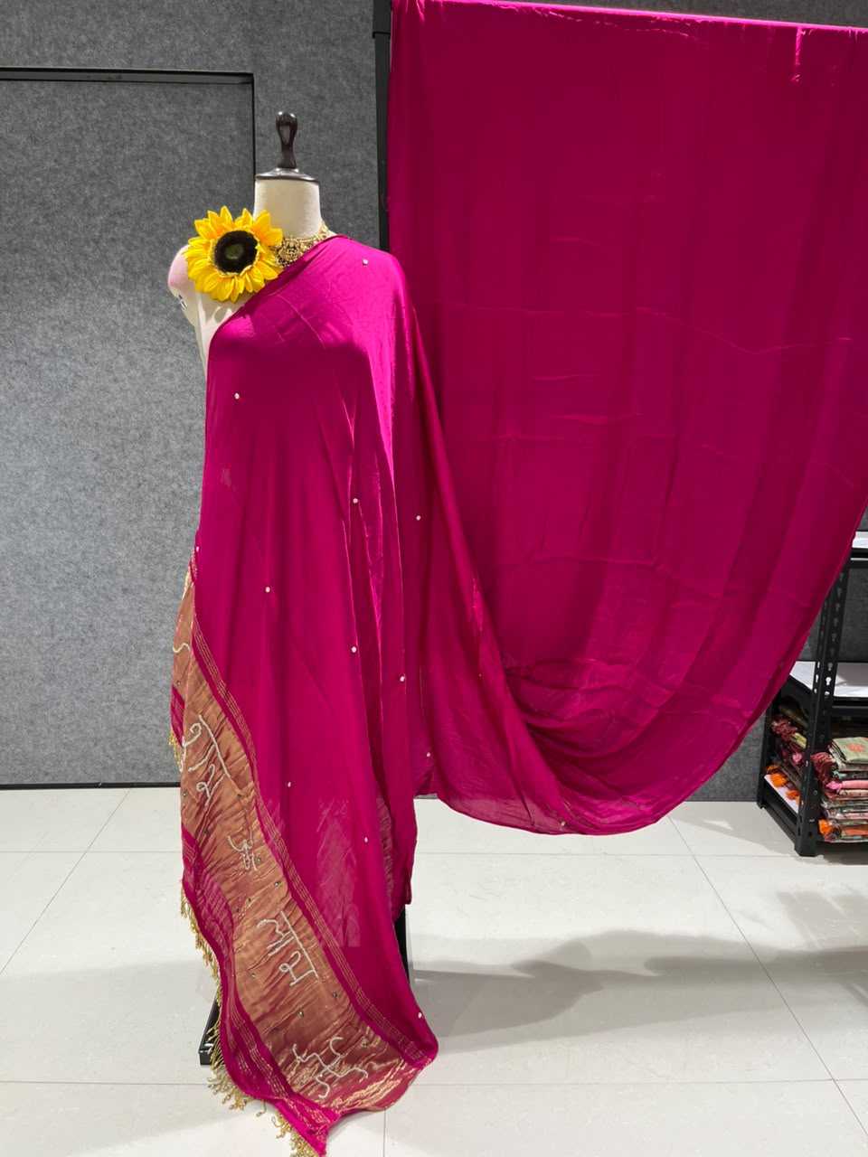 Amodita Gajji Silk Modal Saree