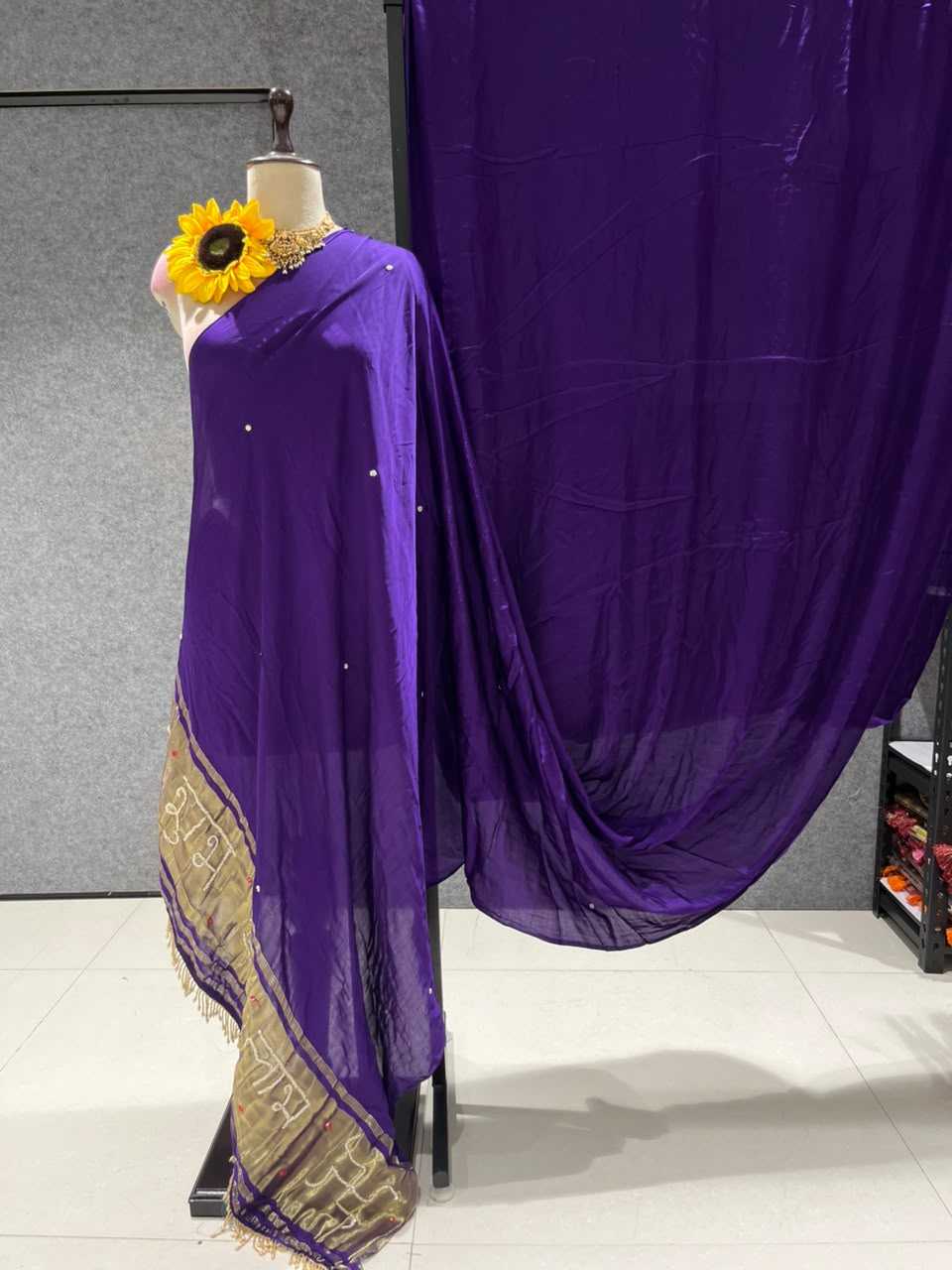 Amodita Gajji Silk Modal Saree