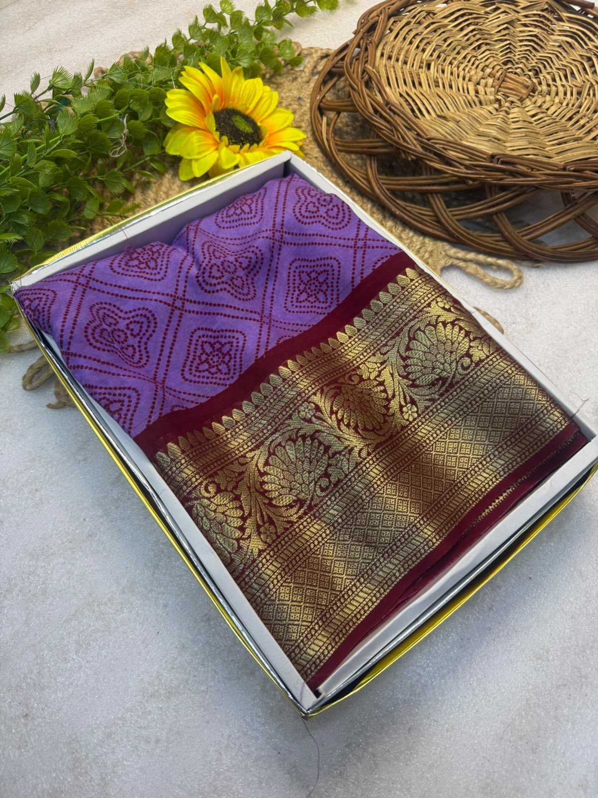 Anaya Soft Cotton Silk Printed Saree