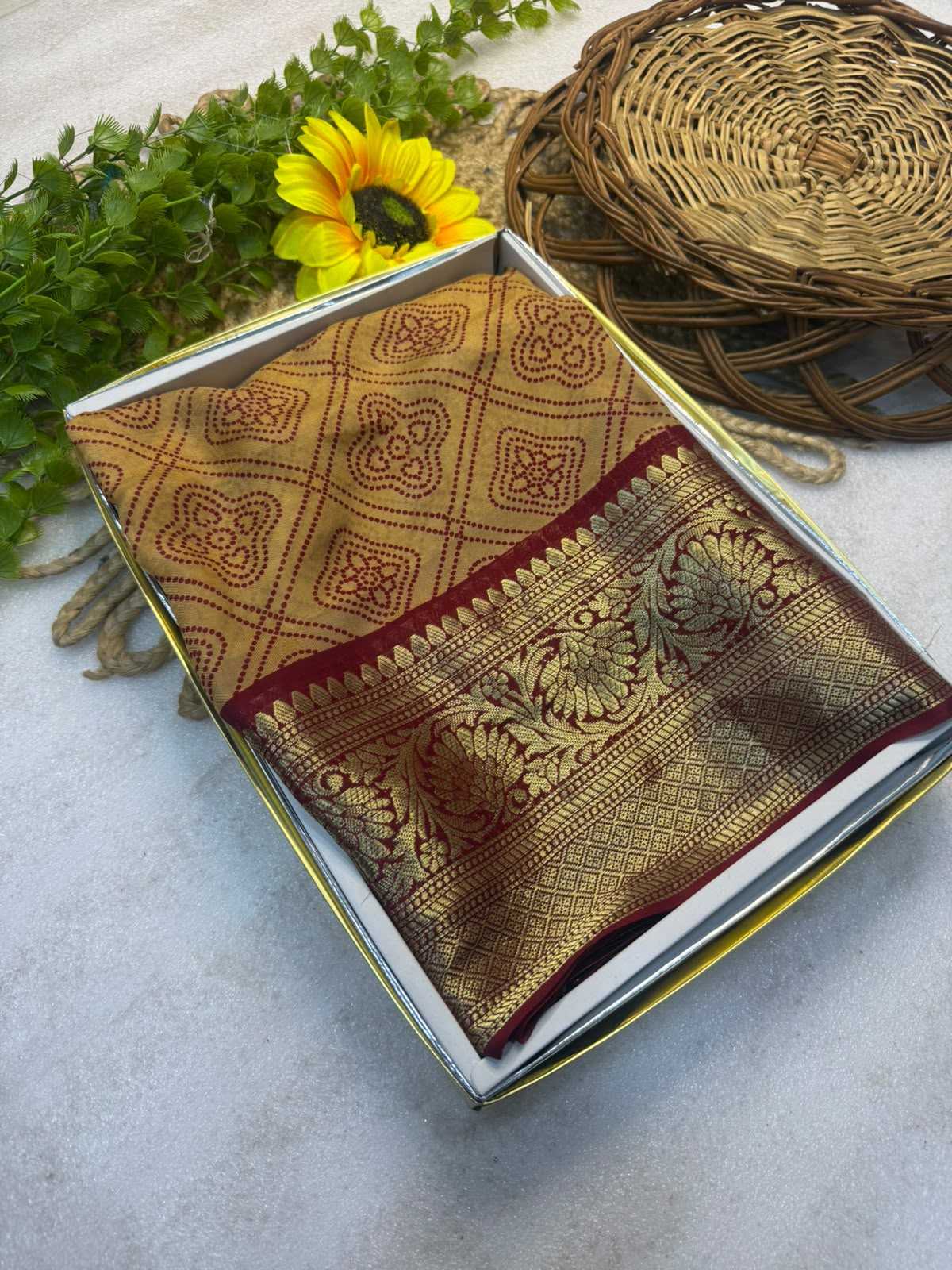 Anaya Soft Cotton Silk Printed Saree