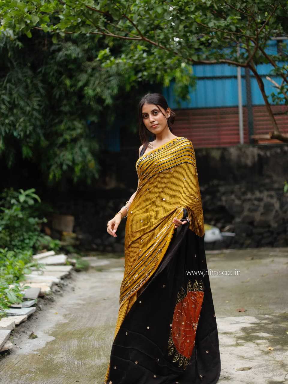 Anvi Gajji Silk Modal Saree