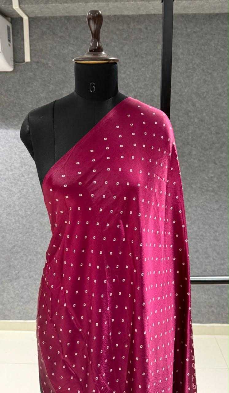 Gajji Silk Mirror Work Saree