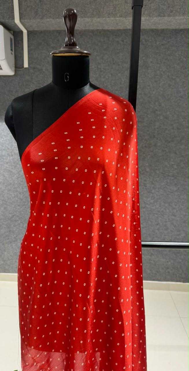Gajji Silk Mirror Work Saree