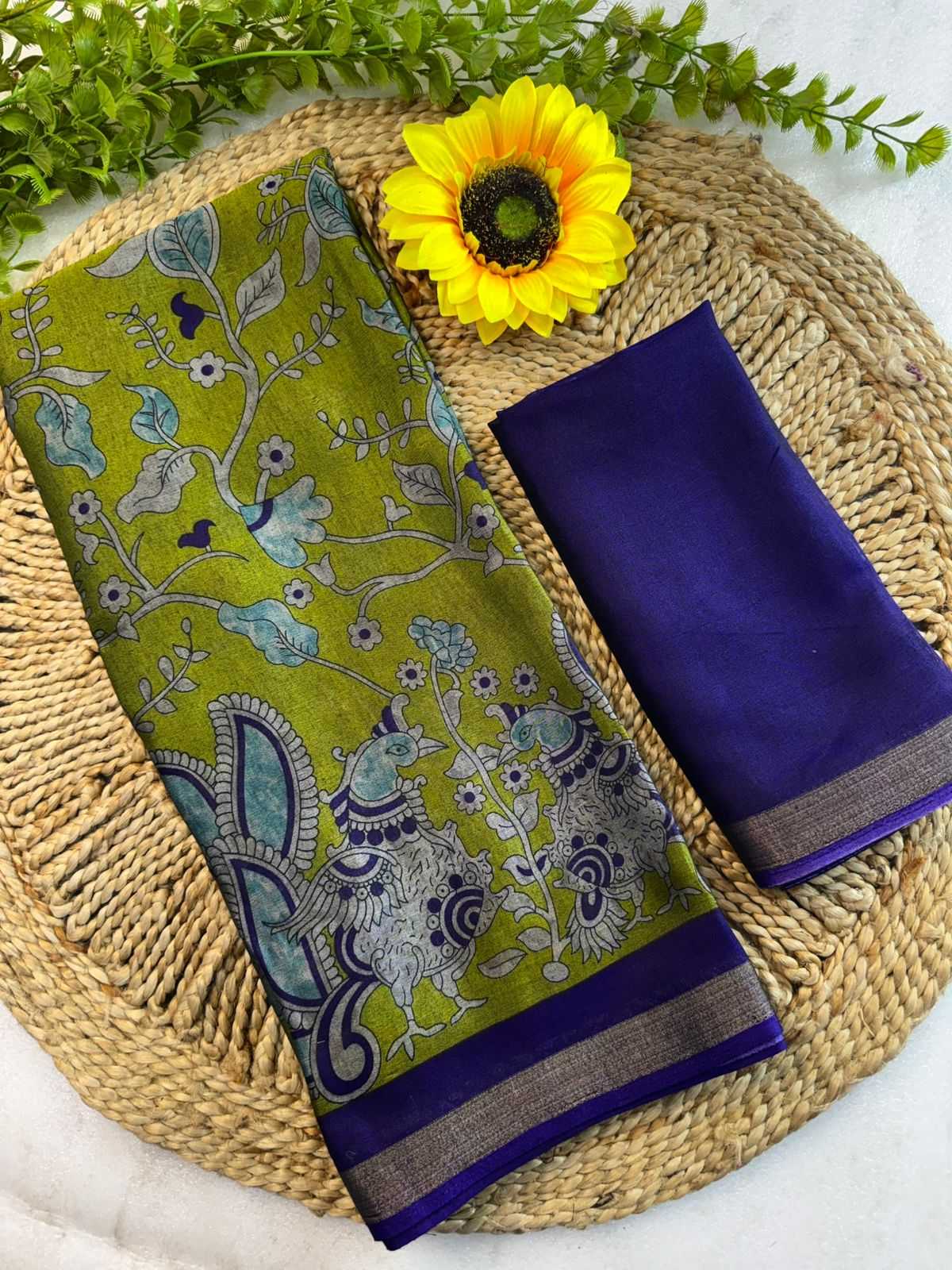 Avisha Cotton Leheriya Saree
