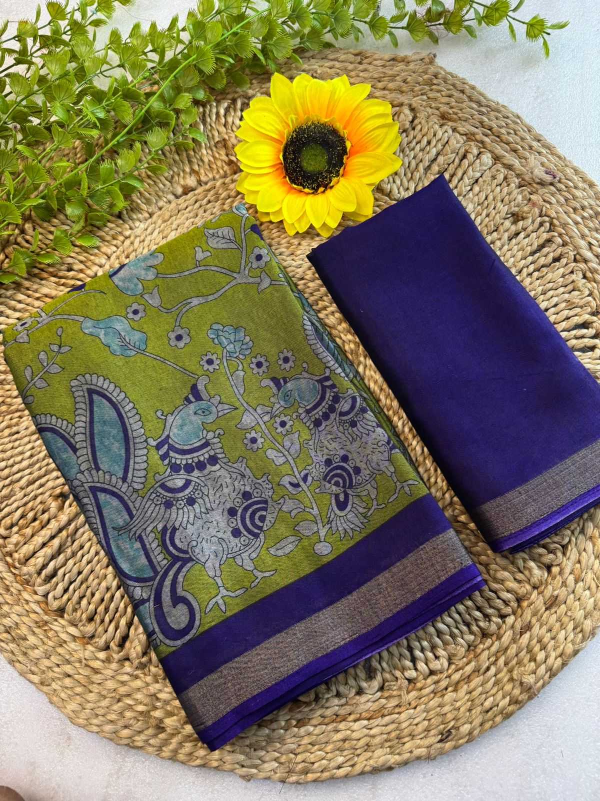 Avisha Cotton Leheriya Saree