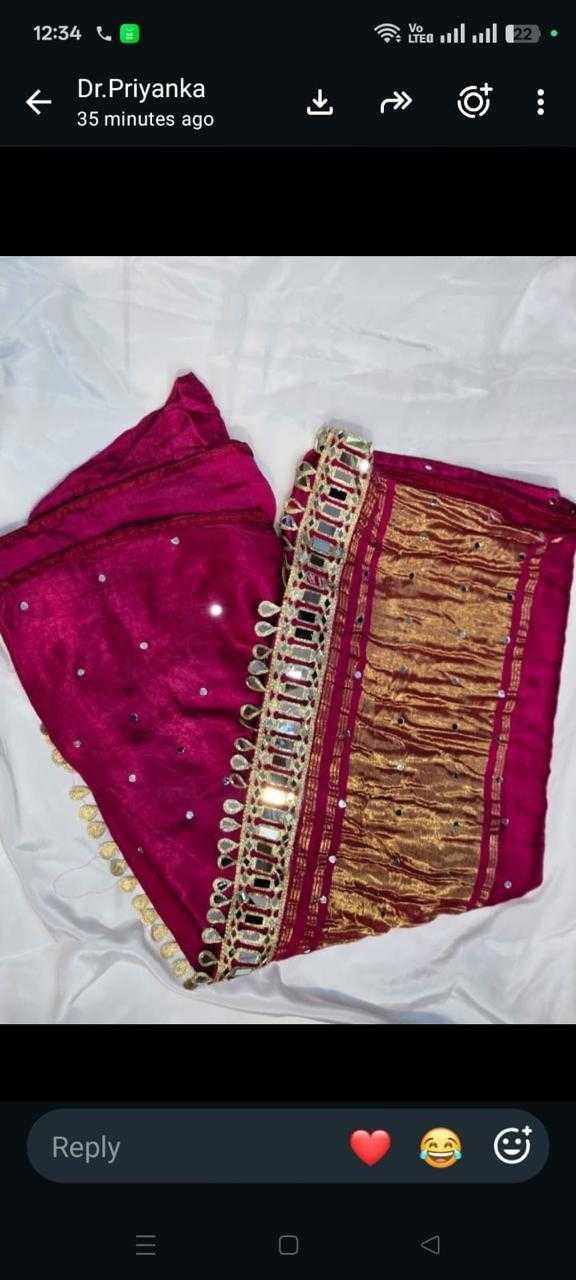 Ayana Gajji Silk Modal Saree