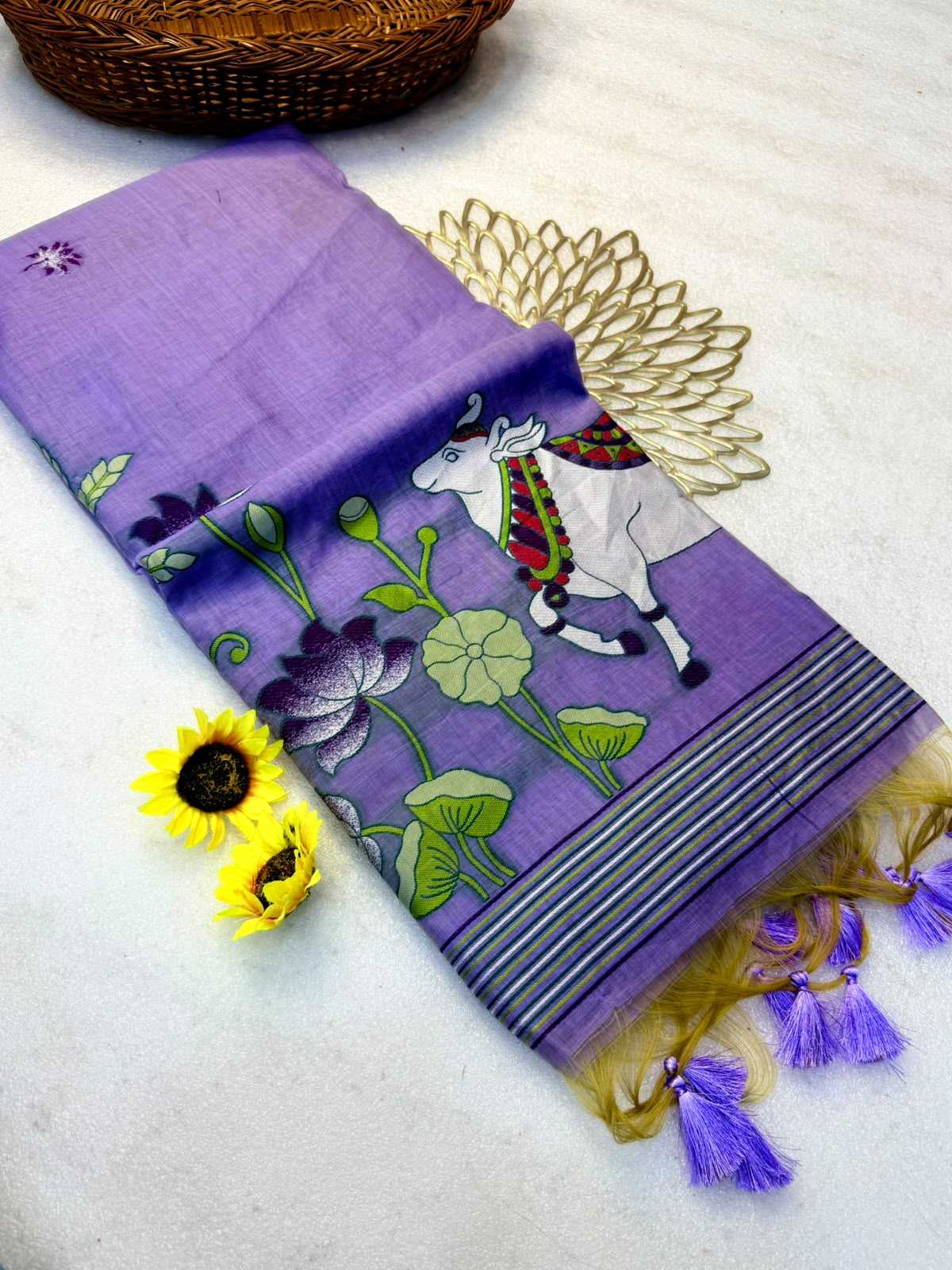 Cotton Designer Saree