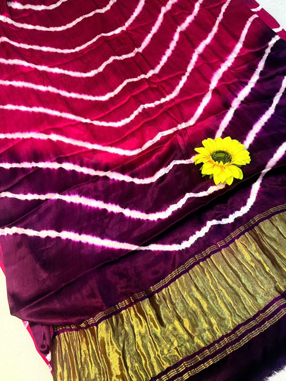 Gajji Silk Handloom Saree