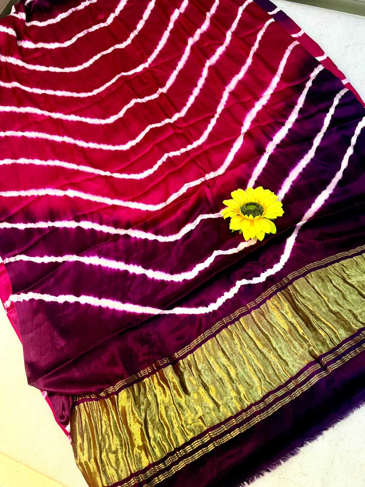 Gajji Silk Handloom Saree