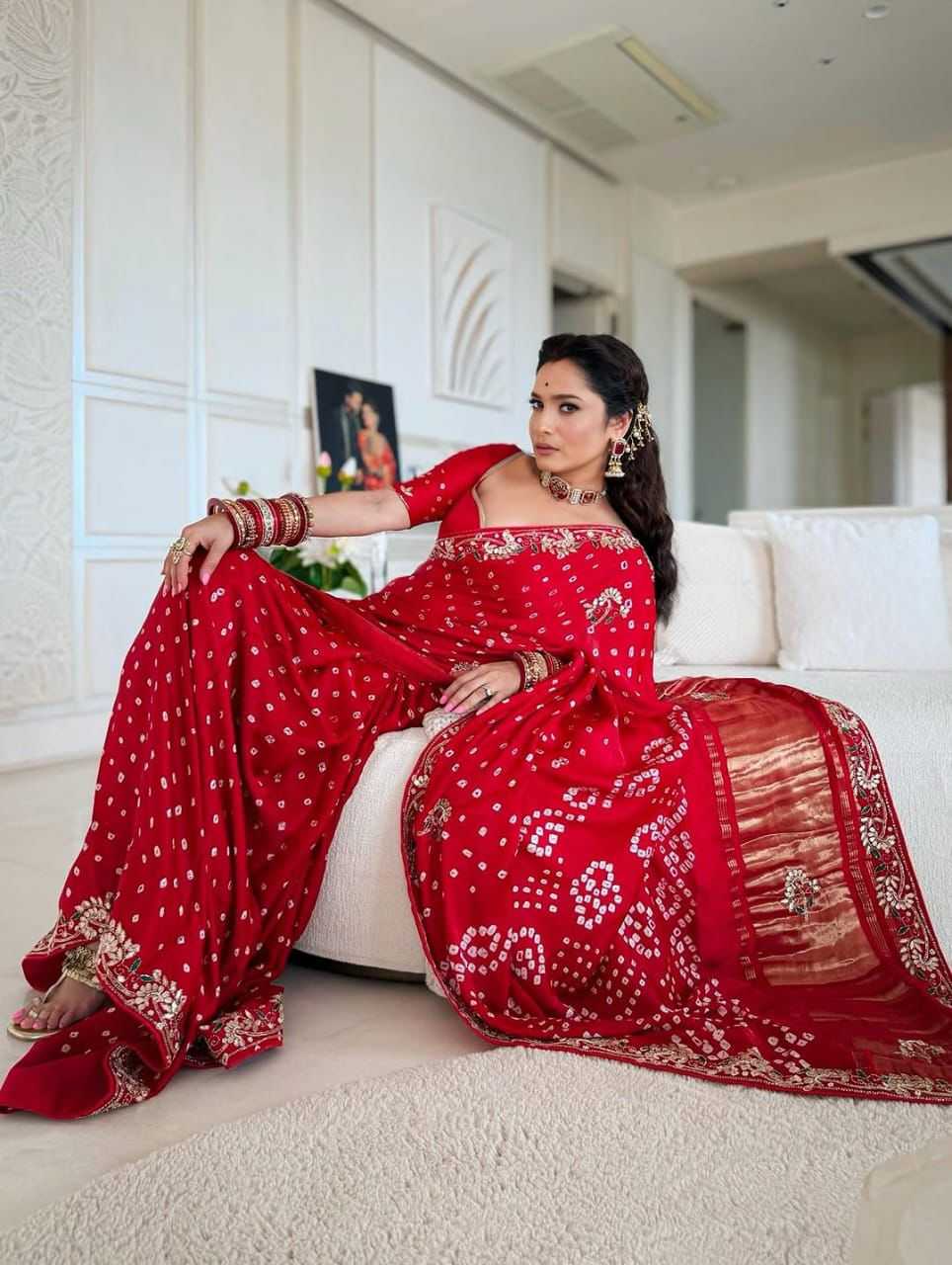 Bhargavi Gajji Silk Modal Saree