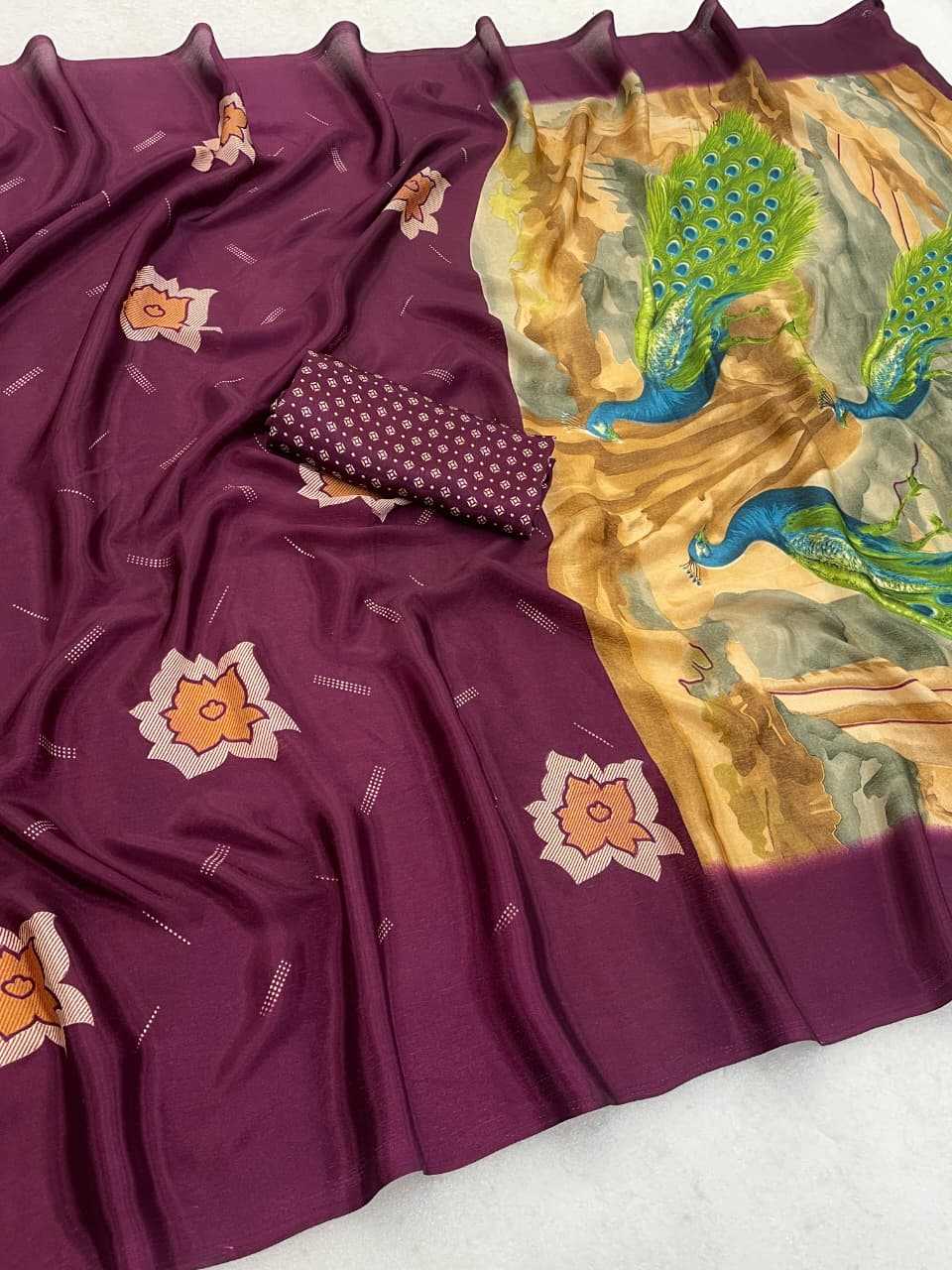 Gajji Silk Designer Saree